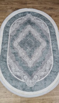 Luxury 05986d beige-l.turquoise овал
